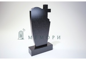 Православный памятник с крестом из гранита №82 (1000x500x50 мм)