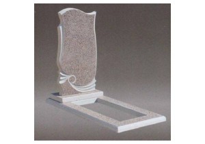 Мраморный памятник на могилу (900x450x50 мм)